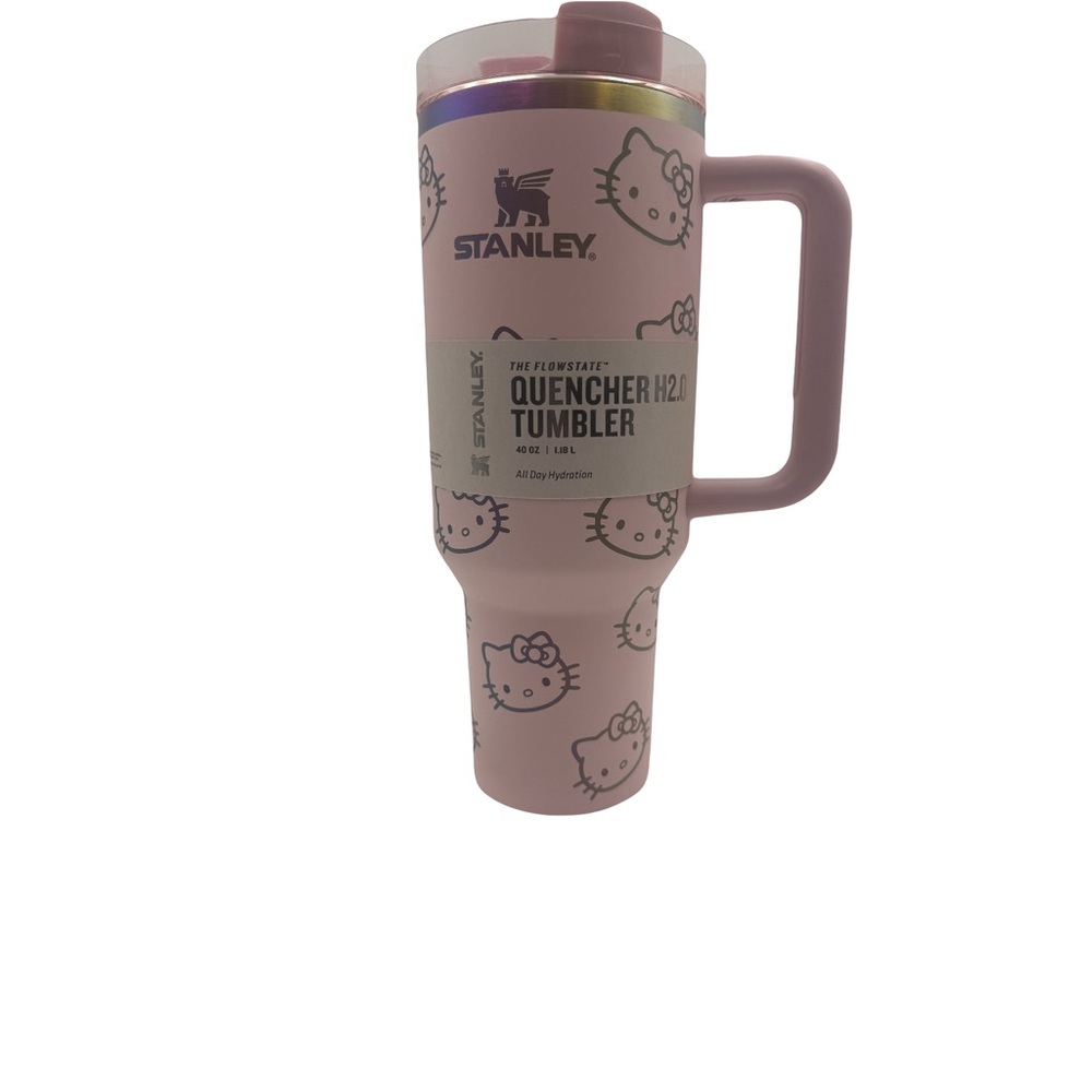 Stanley Quencher H2.0 Hello Kitty Tumbler 40oz - Pink